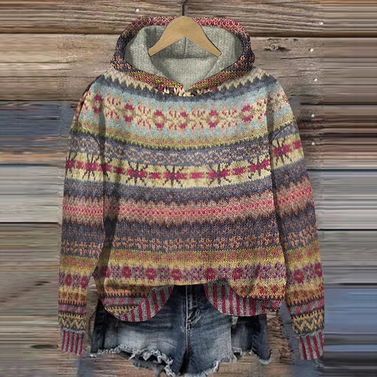 Anja™ - Confortable Pull Ethnique