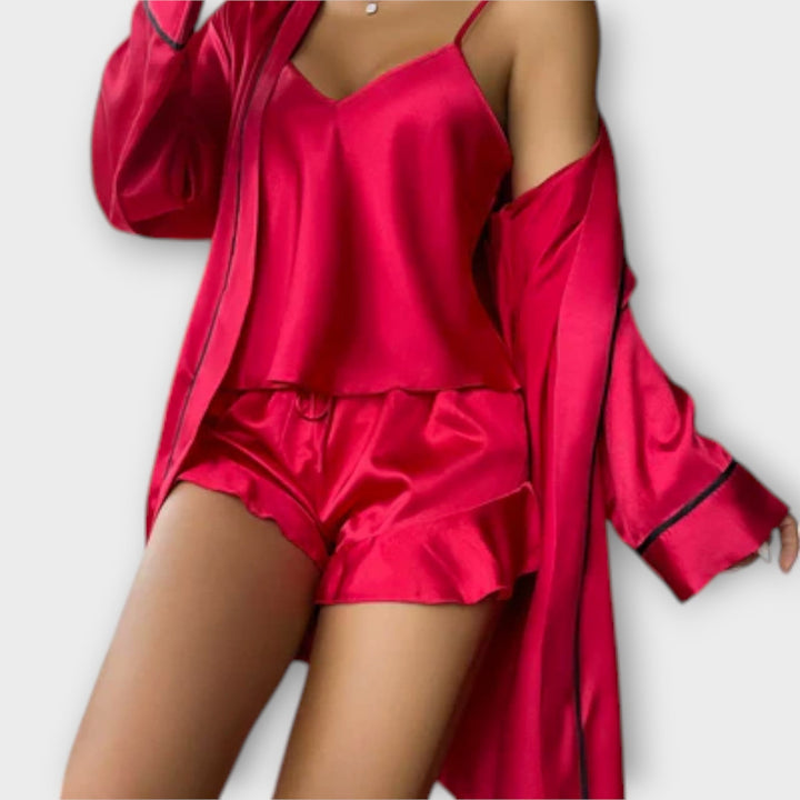 Ensemble de Pyjama 3 Pièces Confortable