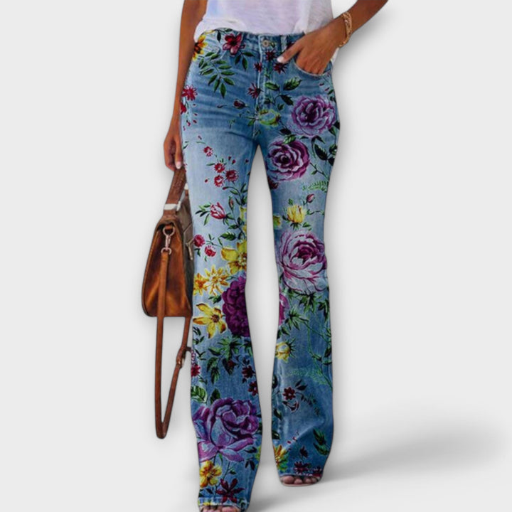 Pantalons Fleuris