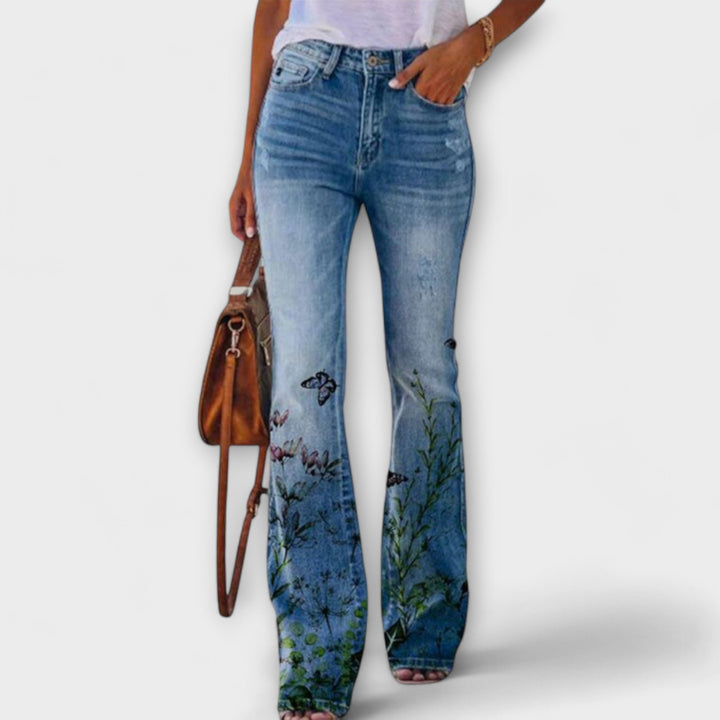 Pantalons Fleuris