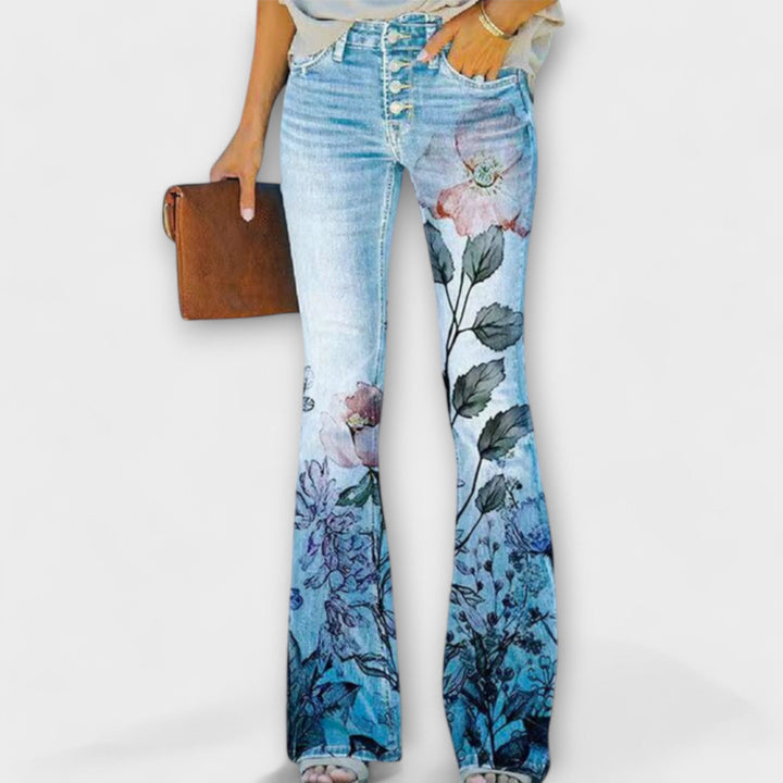 Pantalons Fleuris