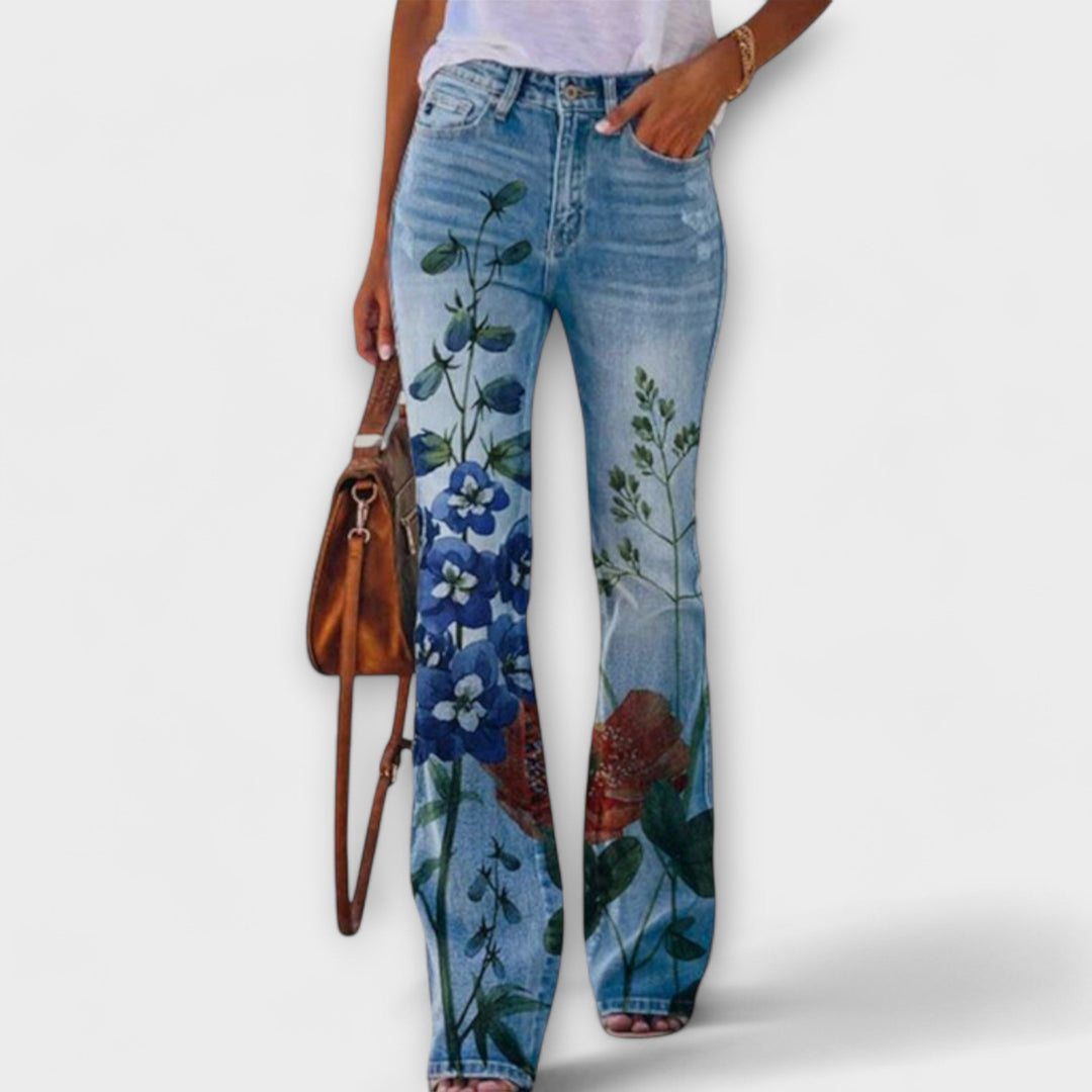 Pantalons Fleuris
