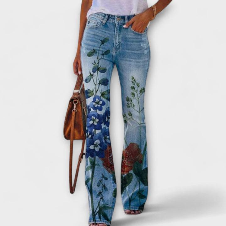 Pantalons Fleuris