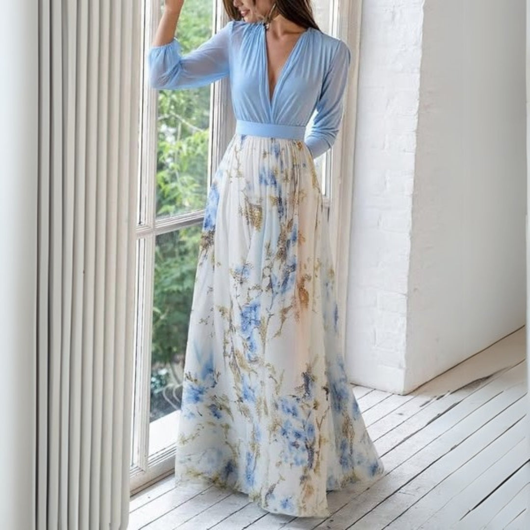 Dolores | Robe Longue à Imprimé Floral