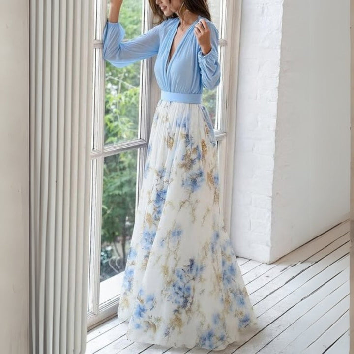 Dolores | Robe Longue à Imprimé Floral