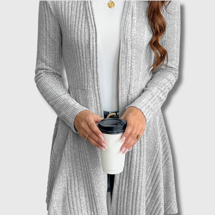 Blanche - Élégance au Quotidien Cardigan Chic pour Femmes