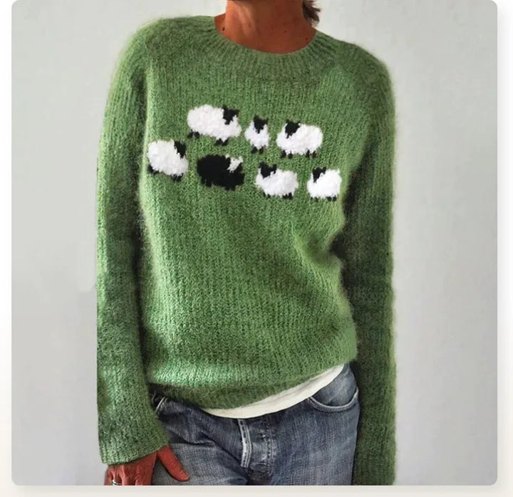Poppy™ - Pull Douillet Rétro