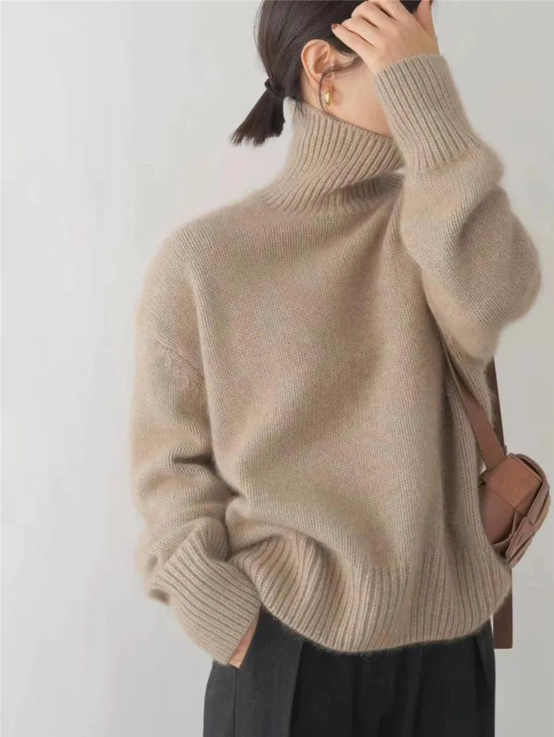 Avery™ - Pull Col Roulé Doux et Confortable" can be rewritten as:

"Avery™ - Pull Roulé Ultra Doux et Confortable