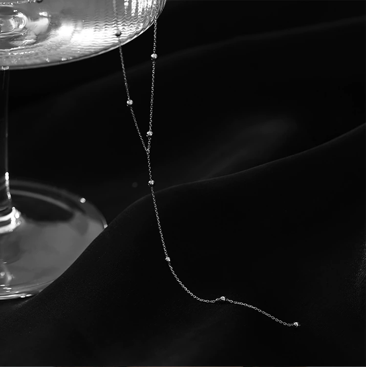 Collier de clavicule avec des franges