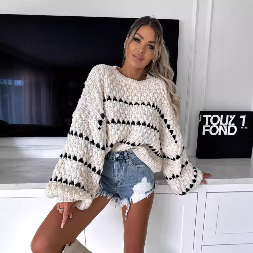 Amelia™ - Élégant Pull à Pois
