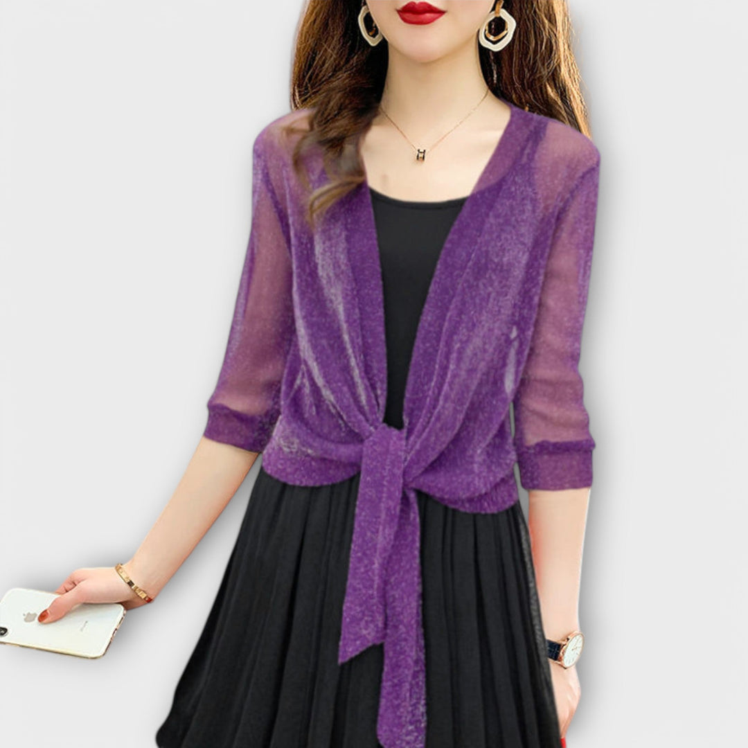 Blouse à Devant Ouvert
