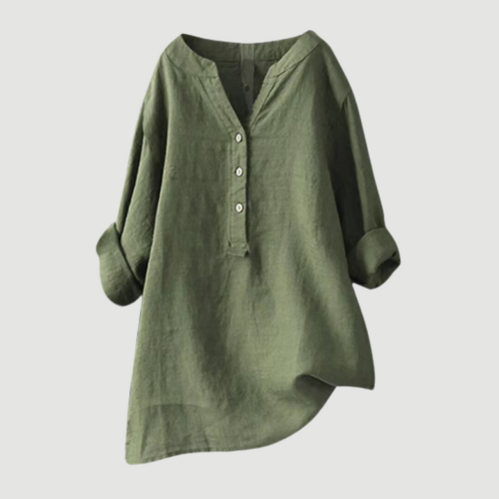 Freja™ – Chemise Aérée et Confortable avec Boutons