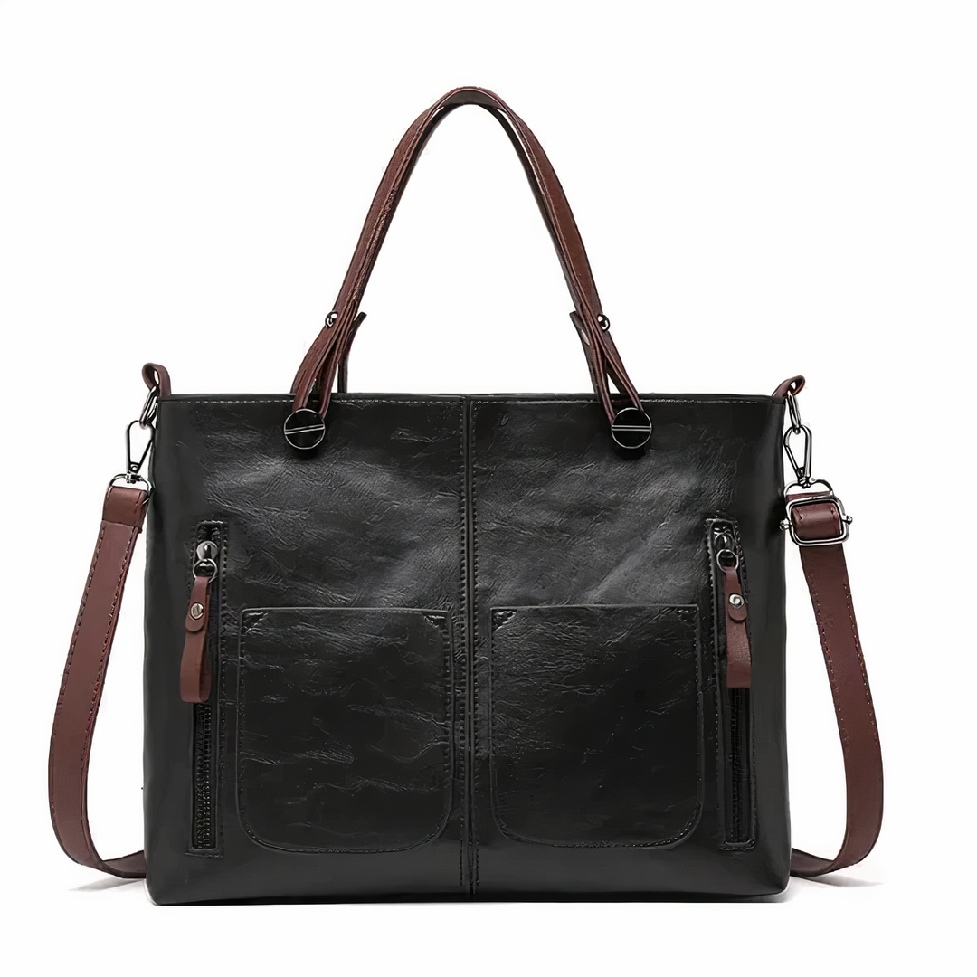Winslet - Sac à bandoulière en cuir PU rétro emblématique