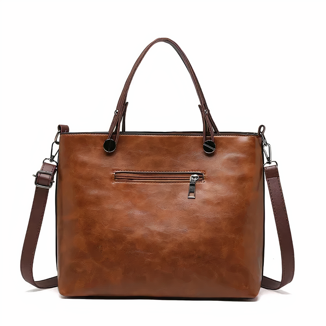 Winslet - Sac à bandoulière en cuir PU rétro emblématique