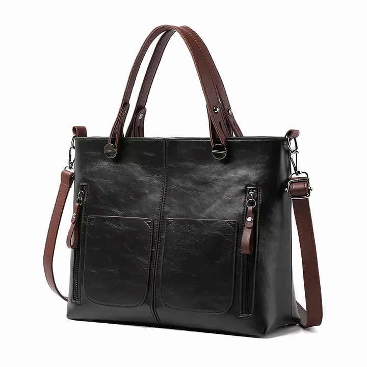 Winslet - Sac à bandoulière en cuir PU rétro emblématique
