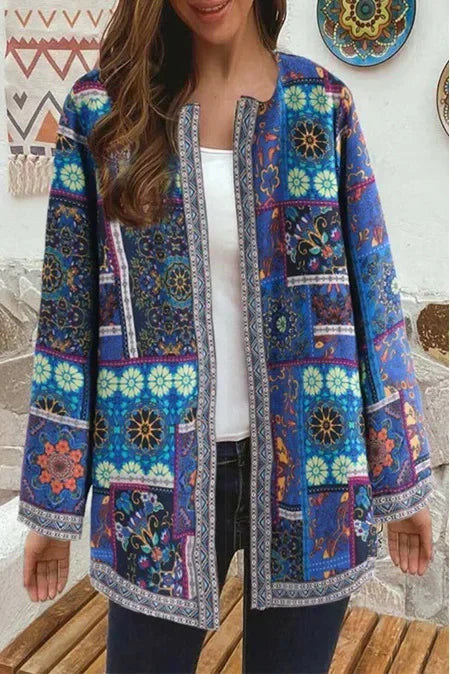 Mailyn | Veste en Patchwork Bohémien