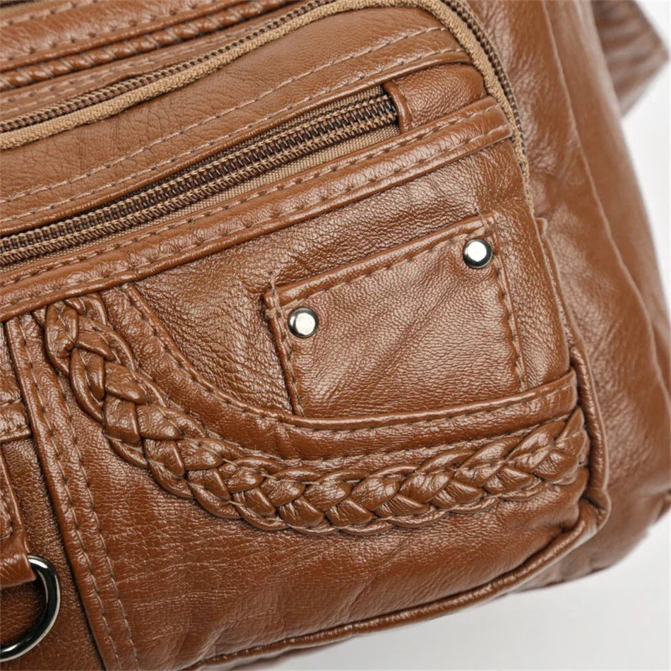 Lilith - Sac bandoulière multi-couches intemporel
