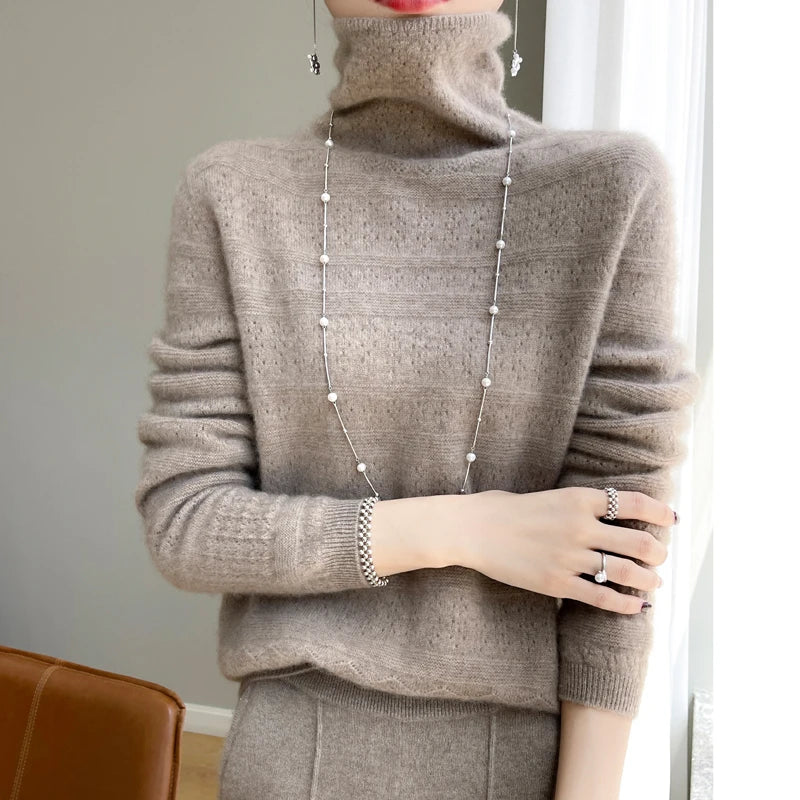 Aria™ - Premium Soft Roll Neck Sweater