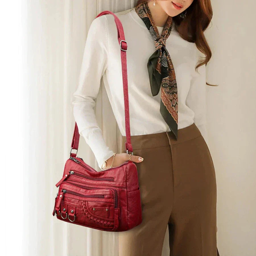 Lilith - Sac bandoulière multi-couches intemporel