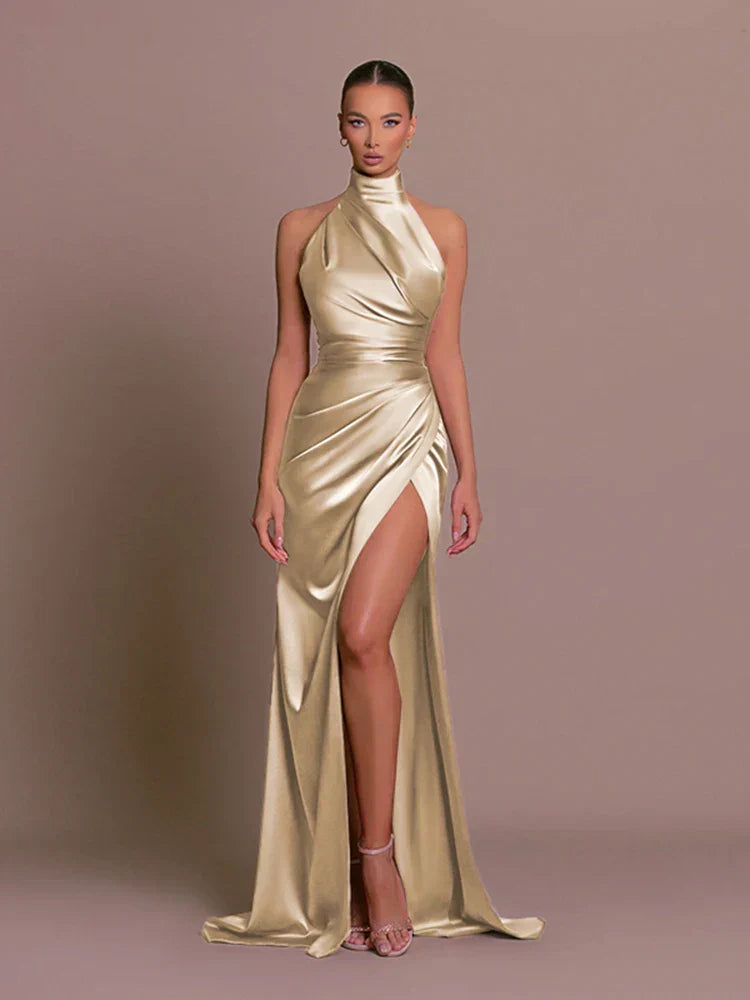 Livia | Robe Élégante à Fente