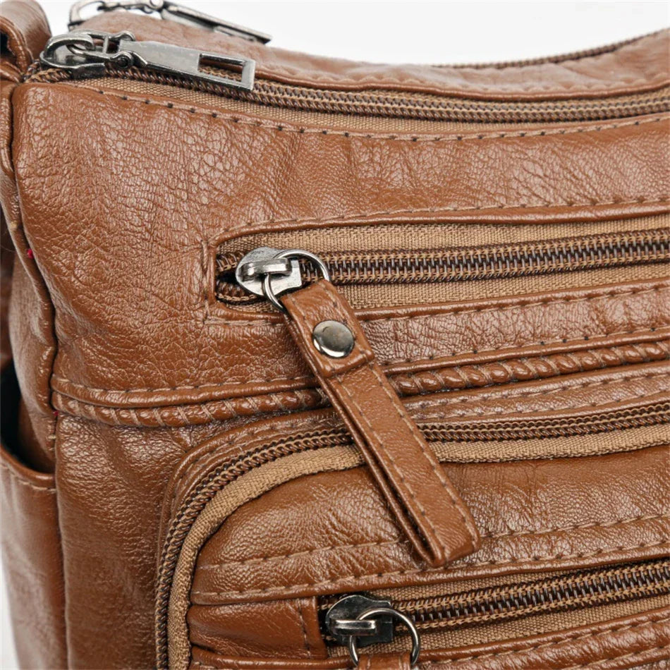 Lilith - Sac bandoulière multi-couches intemporel