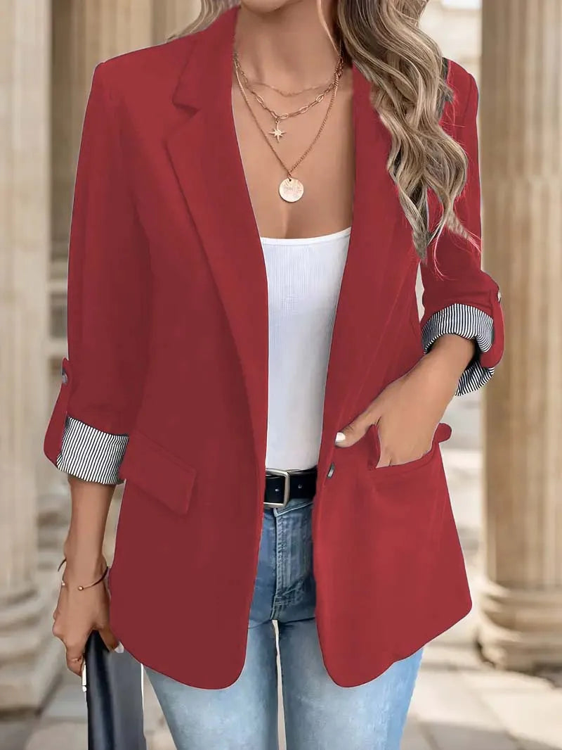 Selena | Blazer long élégant