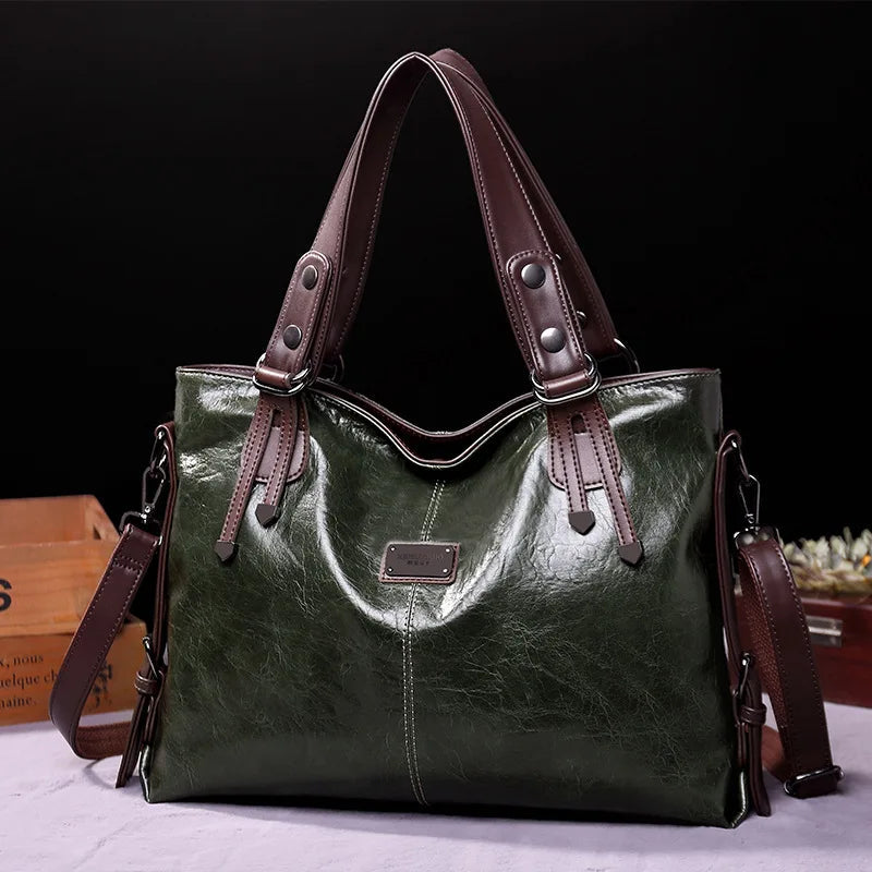 Aralyn - Sac fourre-tout en cuir souple raffiné