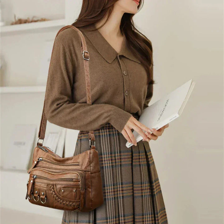 Lilith - Sac bandoulière multi-couches intemporel