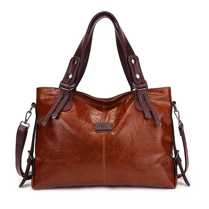 Aralyn - Sac fourre-tout en cuir souple raffiné