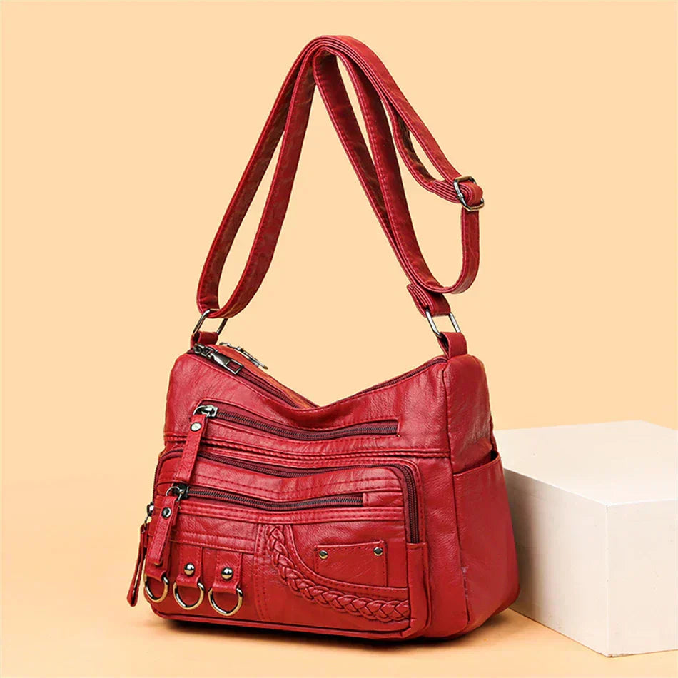 Lilith - Sac bandoulière multi-couches intemporel