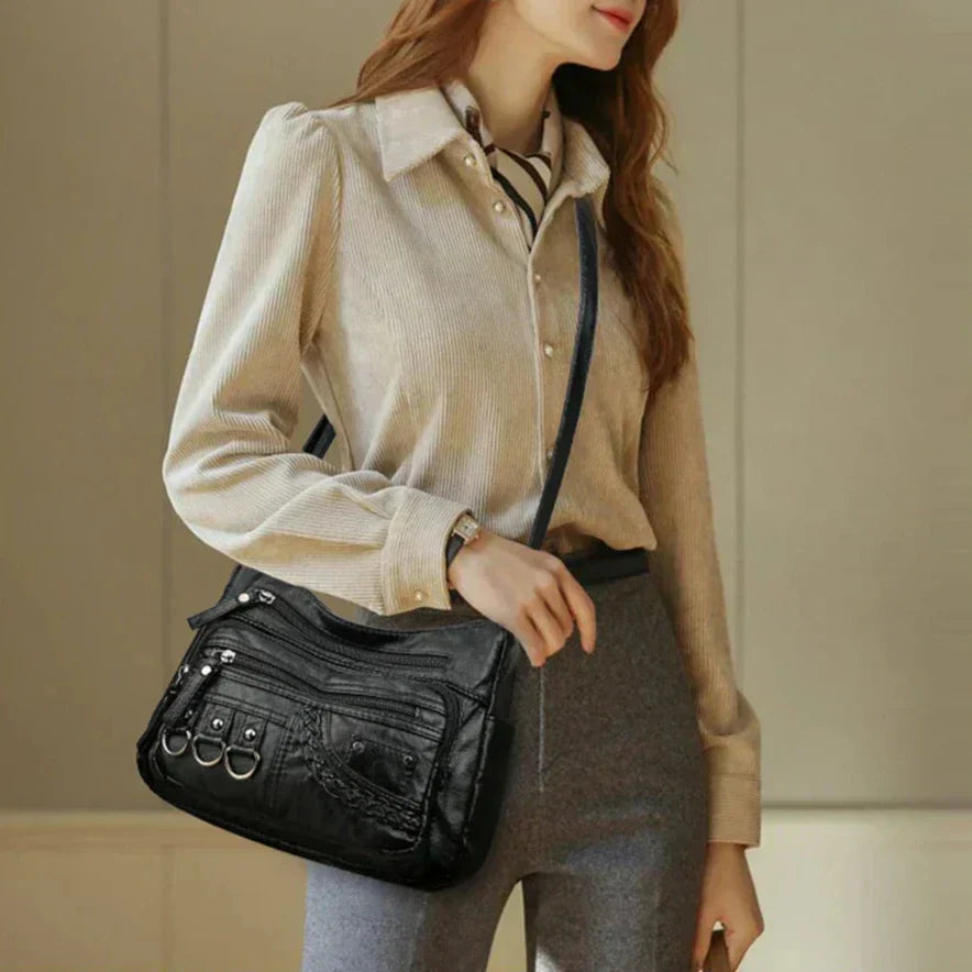 Lilith - Sac bandoulière multi-couches intemporel