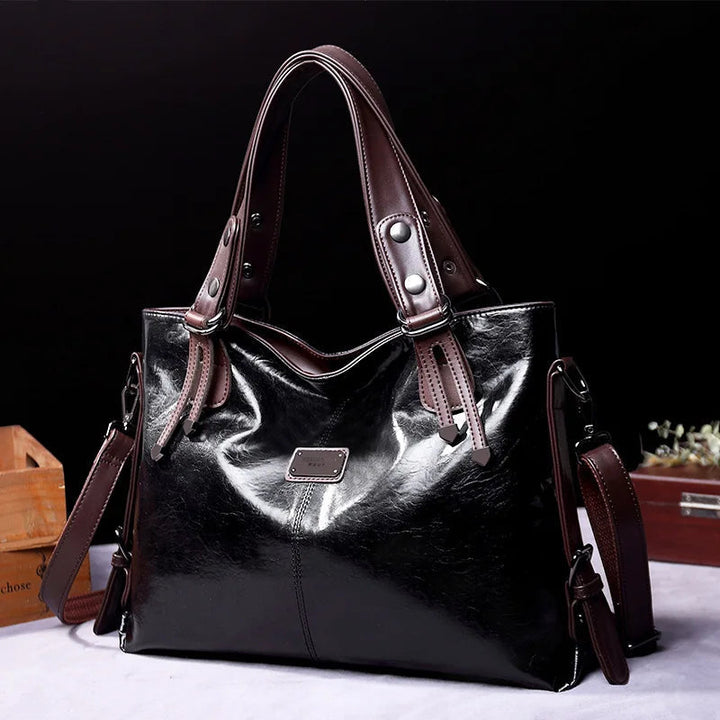 Aralyn - Sac fourre-tout en cuir souple raffiné