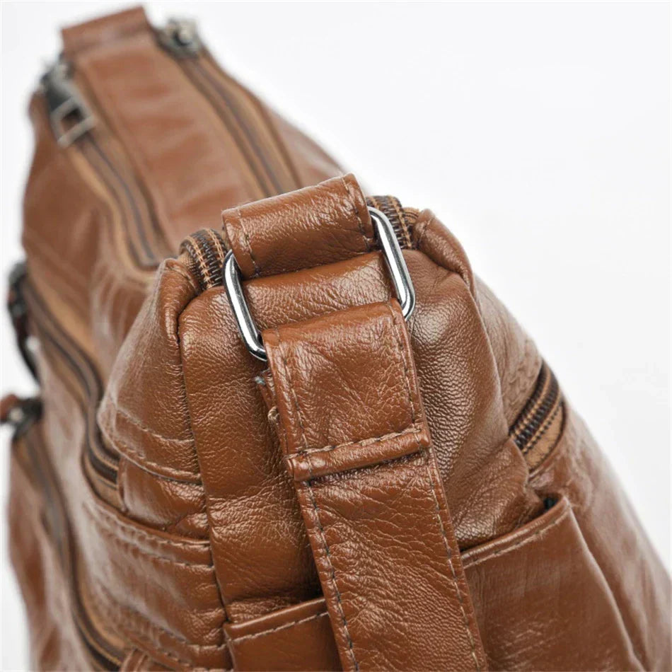 Lilith - Sac bandoulière multi-couches intemporel