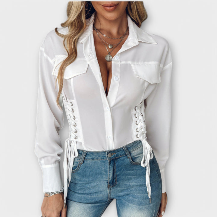 Blouse à Manches Longues