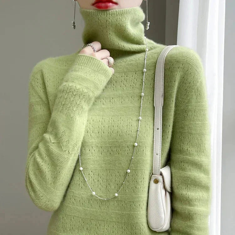 Aria™ - Premium Soft Roll Neck Sweater