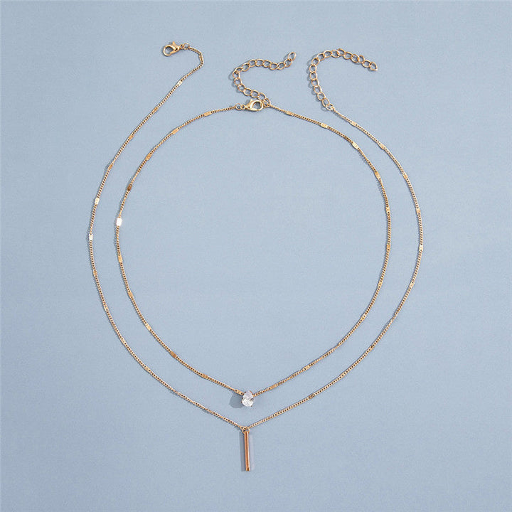 Ensemble de Collier Vintage avec Pendentif en Or