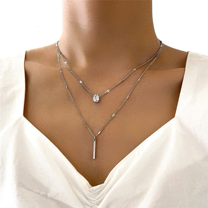 Ensemble de Collier Vintage avec Pendentif en Or