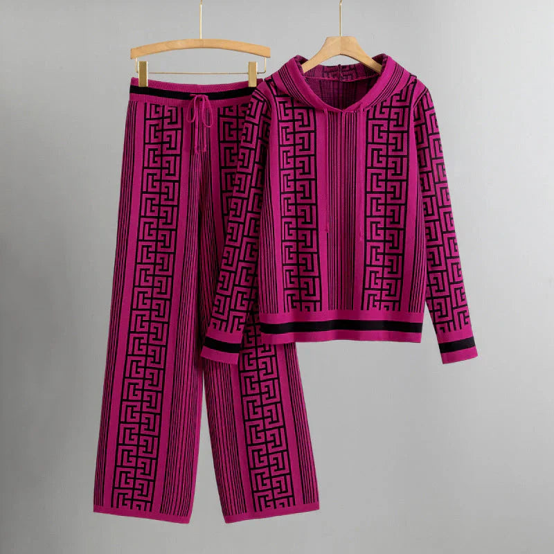 Charlotte™ - Ensemble Confortable avec Sweat à Capuche et Pantalon