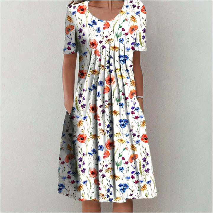 Leilani - Robe de fête à volants Summer Bloom