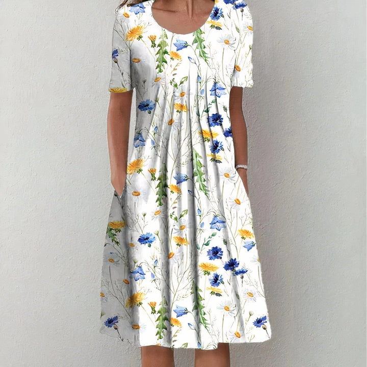 Leilani - Robe de fête à volants Summer Bloom
