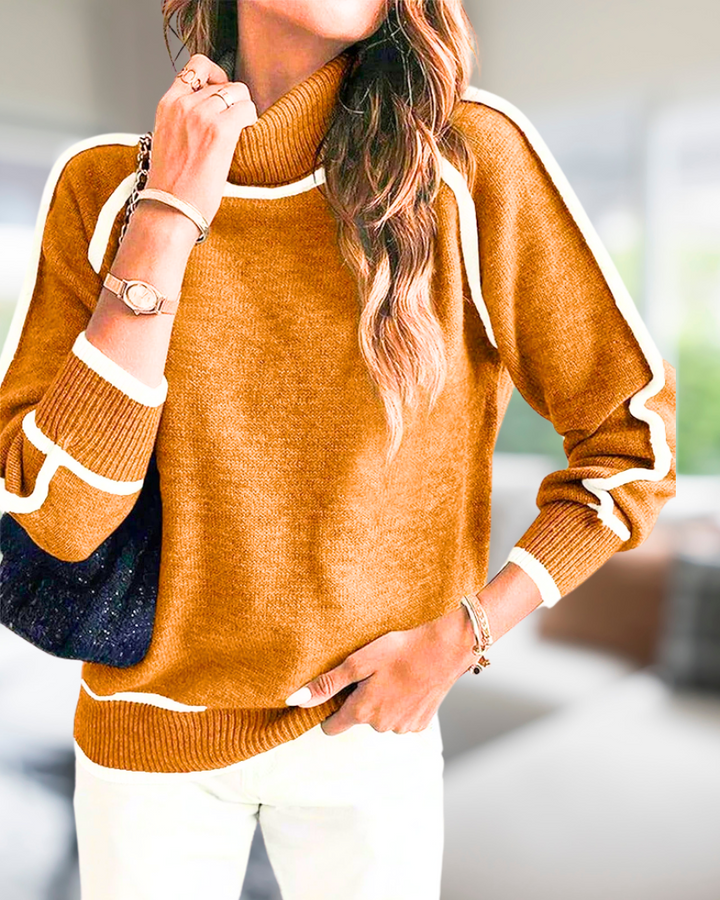 Lily™ - Cozy Roll Neck Sweater