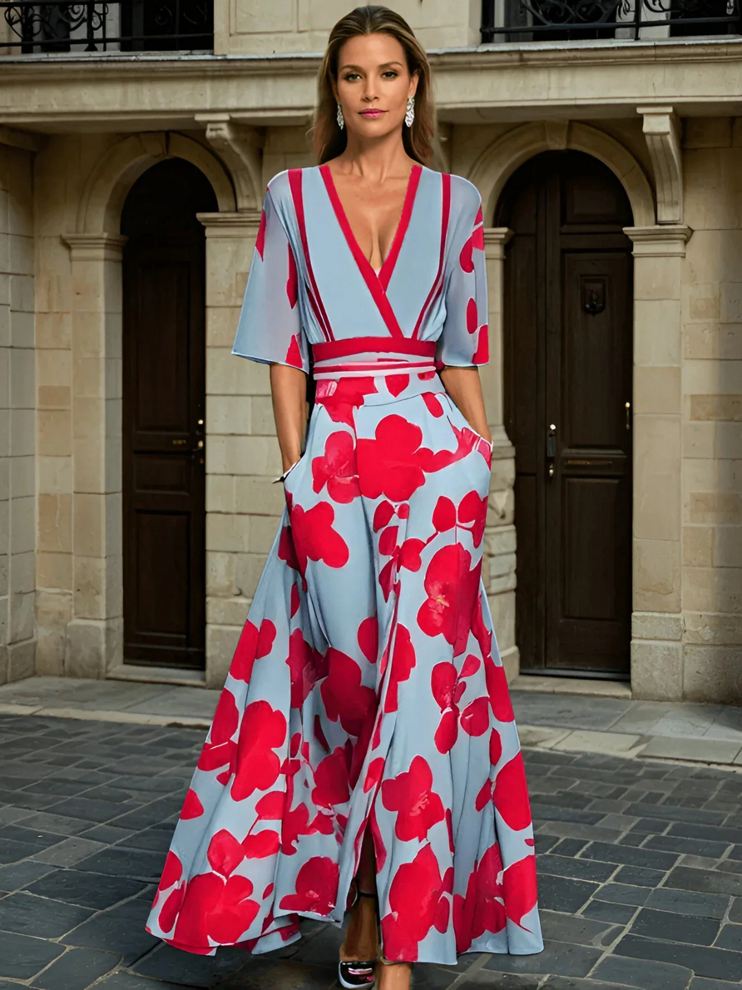 Kali - Robe à manches design Milano