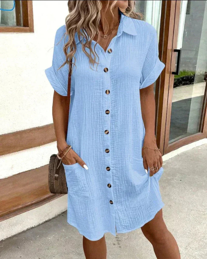 Aria - Robe Polo Classique Décontractée