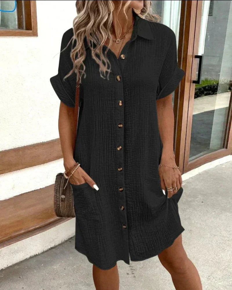 Aria - Robe Polo Classique Décontractée