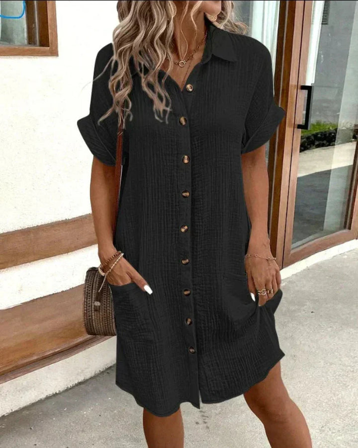 Aria - Robe Polo Classique Décontractée