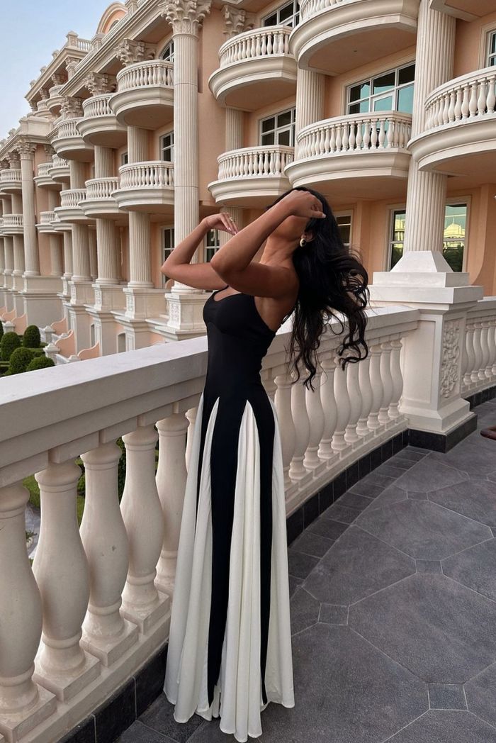 Eliana | Robe Maxi Panneled