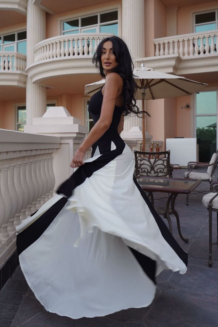 Eliana | Robe Maxi Panneled