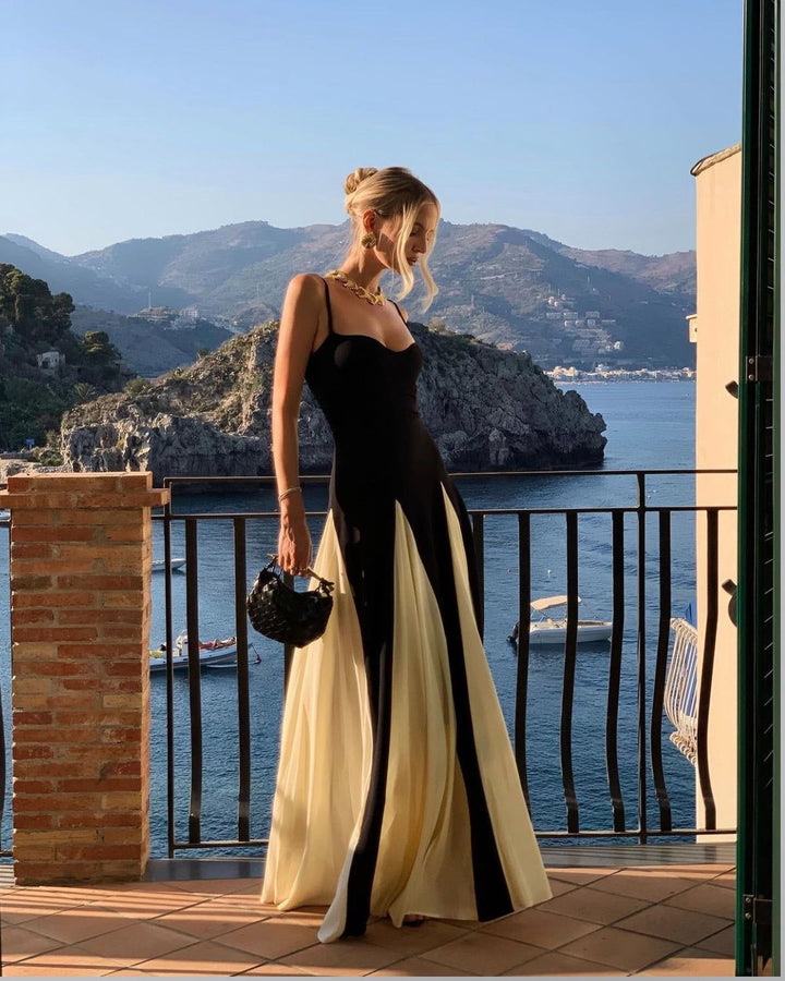 Eliana | Robe Maxi Panneled