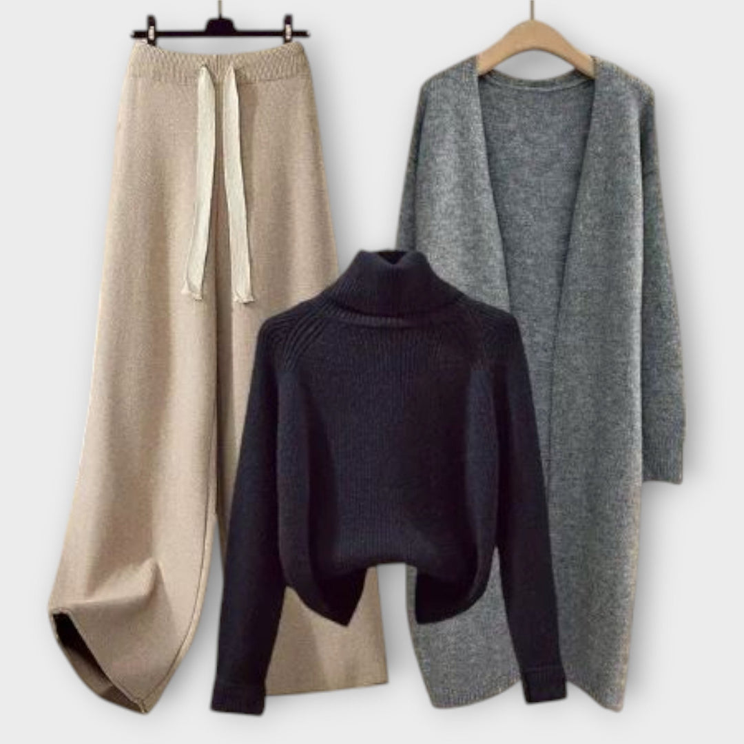 Style Décontracté - Ensemble de Trois Pièces