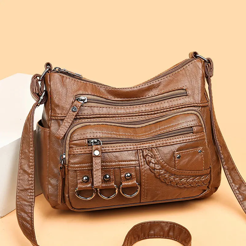 Lilith - Sac bandoulière multi-couches intemporel
